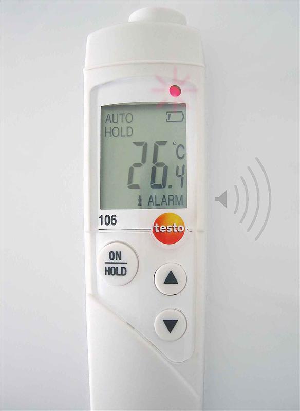 快速测温仪/笔式温度计德图 型号:testo-106	 库号：M400662