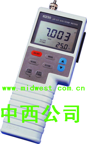 便携式PH计 型号:PH-6250