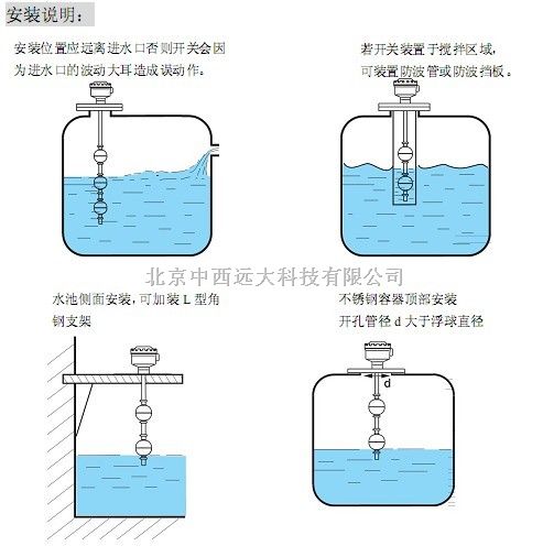  M216807 自产研发液位信号器  厂家直销