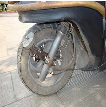 摩托车测速测距装置