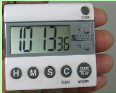 双通道计时定时器（手掌型）