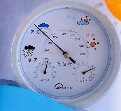 气压计/温度，湿度，气压 三合一 ( 挂式 )