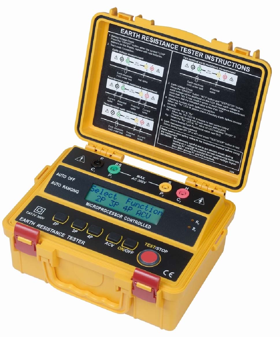 土壤电阻率测试仪/四线接地电阻