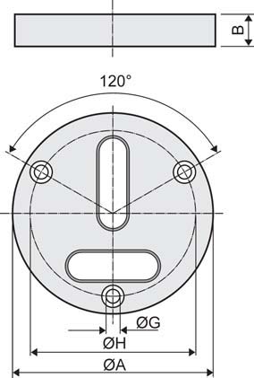 圆形二维气泡式水平仪/瑞士