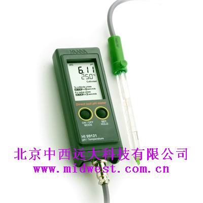 便携式土壤pH/温度测定仪