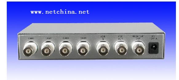 四路实时彩色画面分割器