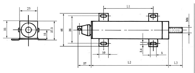 精密导电塑料电位器/直线位移传感器