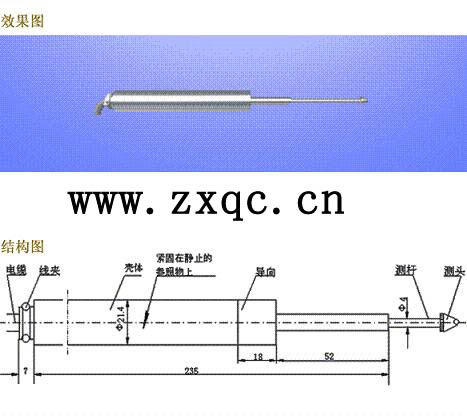 拉杆式位移传感器（带数显表）