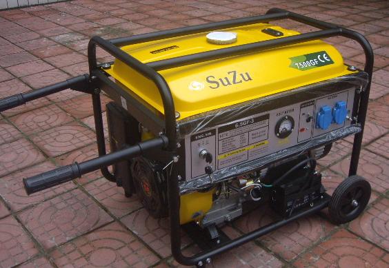 英国铃木汽油发电机5kw 手启动