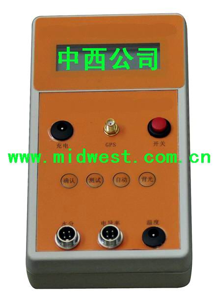 卫星定位土壤电导率温度水分速测仪