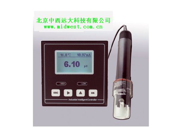 工业在线PH计（带温补、20米线缆）