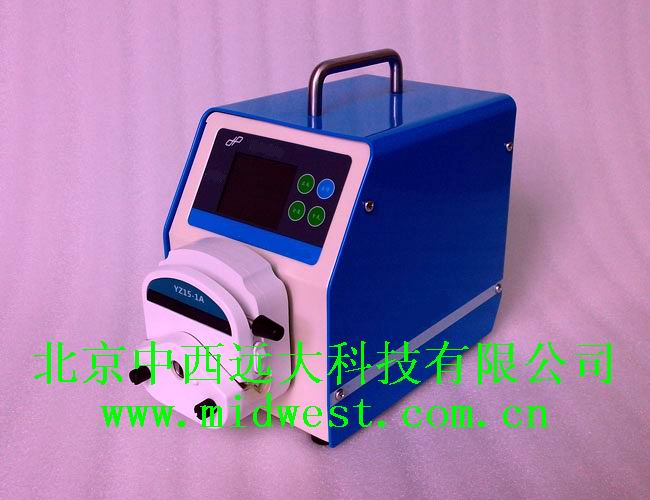 分配型触摸屏显示蠕动泵