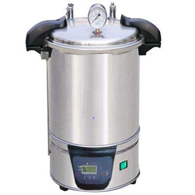 不锈钢手提式自动压力蒸汽灭菌器