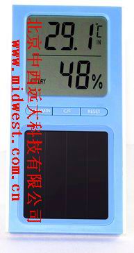 太阳能家用电子数显温湿度计