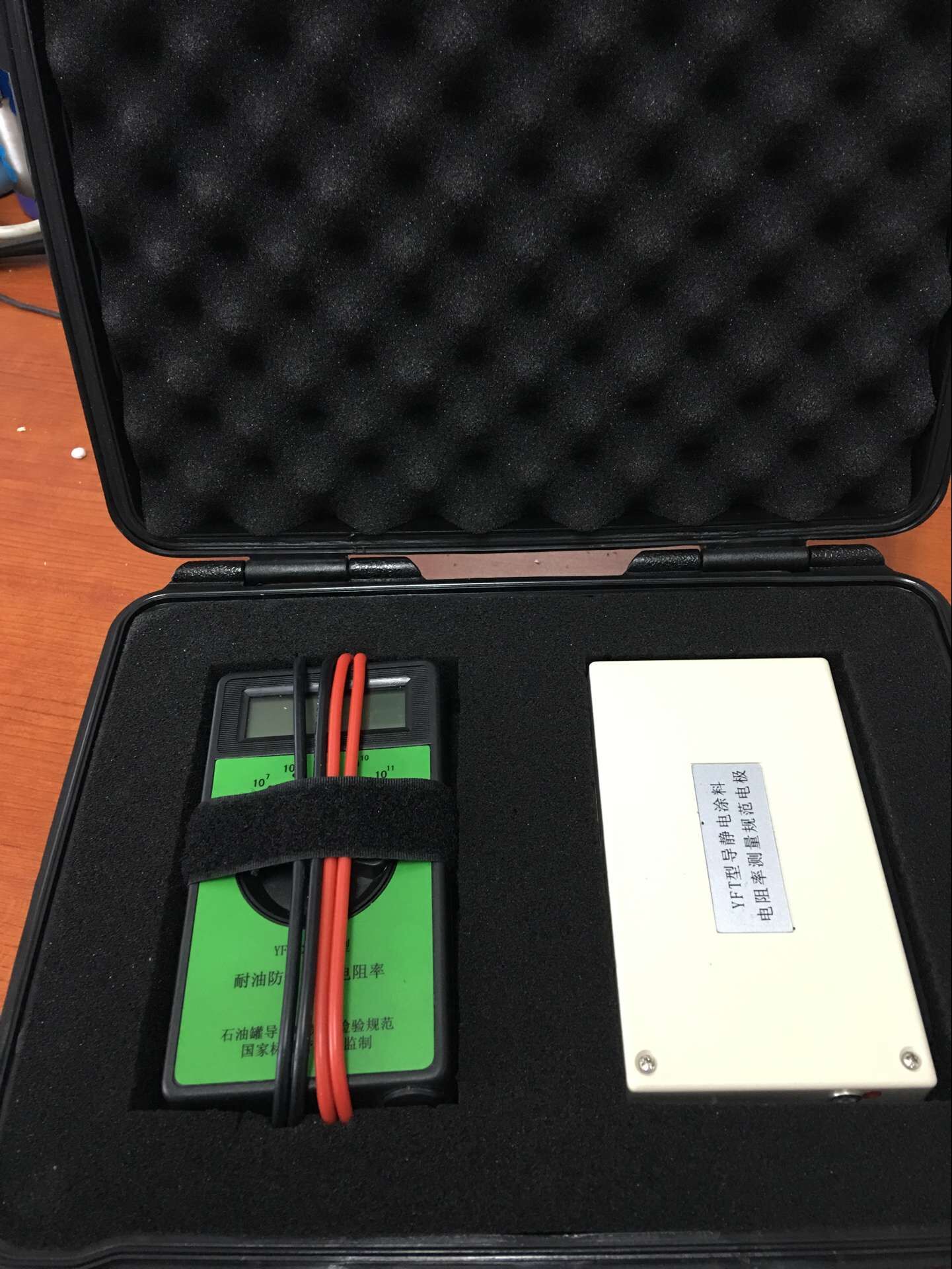 石油罐导静电涂料电阻率测定仪