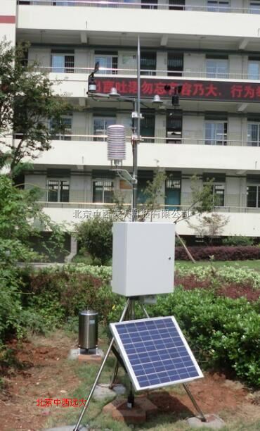 自动气象站（风速，风向，温湿度，打印机接口）