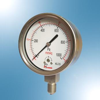全不锈钢真空压力表