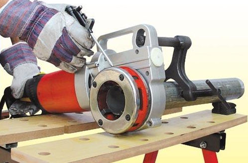 手持式电动套丝机/切管套丝机 带割管功能 型号:SJN-GMTE-03C