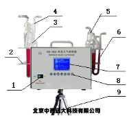 恒流大气采样器