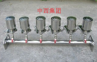 四联全不锈钢溶液过滤器/实验室过滤器/薄膜过滤器/不锈钢过滤器（普通型，带泵和集液瓶）