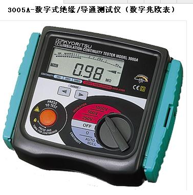 日本共立/数字式绝缘/导通测试仪（数字兆欧表）