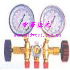 空调冰箱加液表加氟表/双头压力表