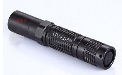 紫光手电筒UV锂电池紫外线灯 365nm紫光