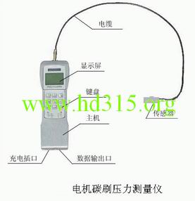 电机碳刷压力测量仪 型号:KL18-GF219A