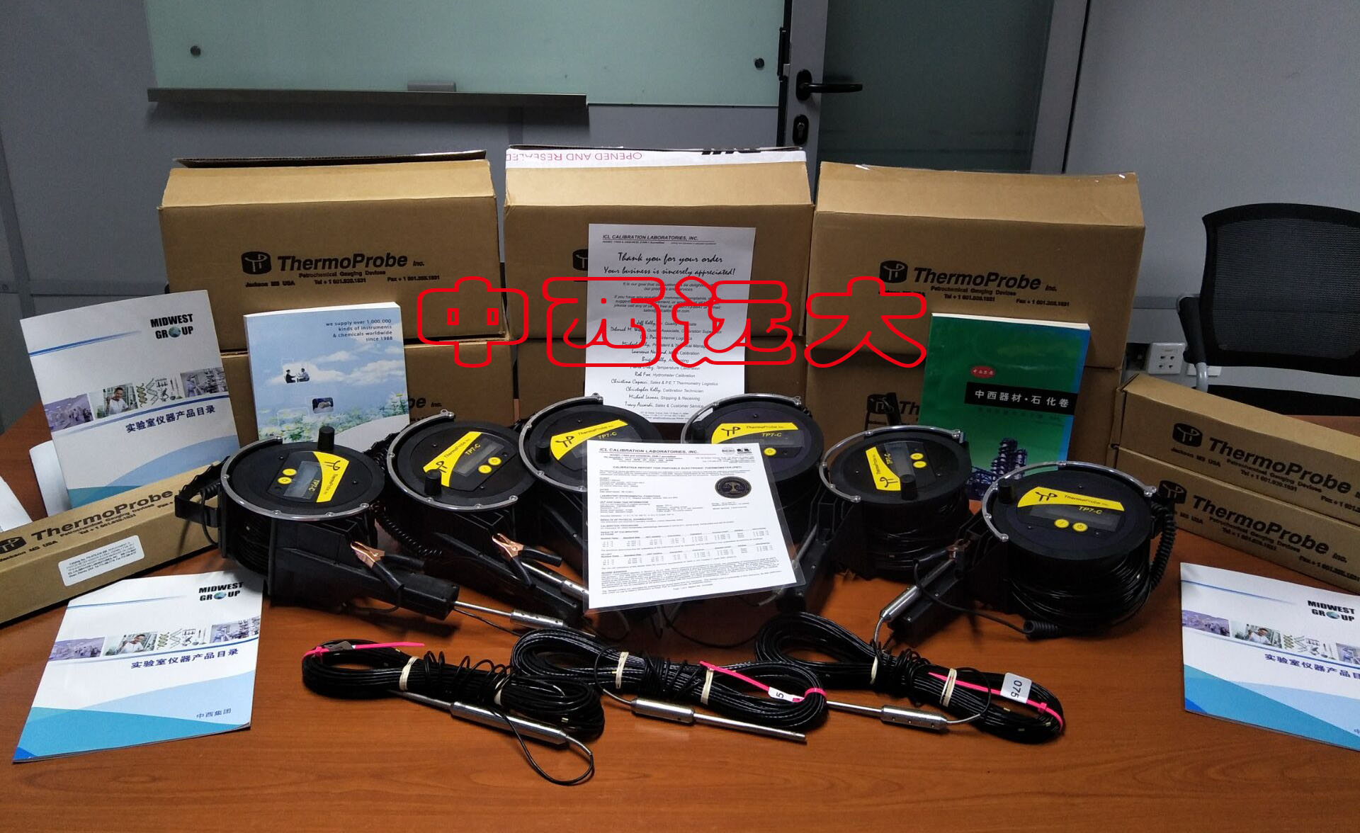 安全温度计（Standard Weight Probe）23米 型号:IC01-TP7C