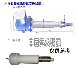 水质在线氯离子检测仪（可做成插入式或投入式） 型号:BY022-BDZ3-3200 库号：M22340