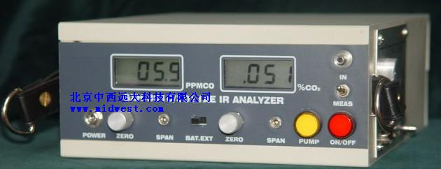 便携式红外线CO/CO2二合一分析仪 型号:HY11/GXH-3010/3011AE