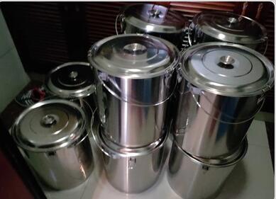 不锈钢煤样桶/留样桶 型号:30*35cm 库号：D60170