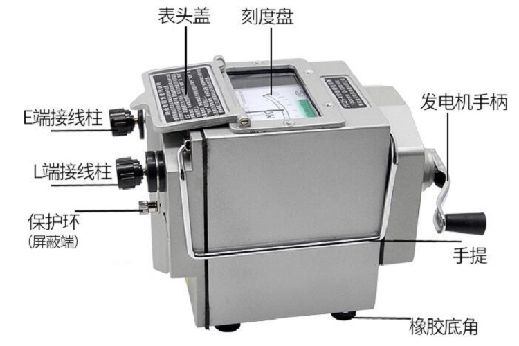 兆欧表(500V) 型号:ZC25-3库号：D375103
