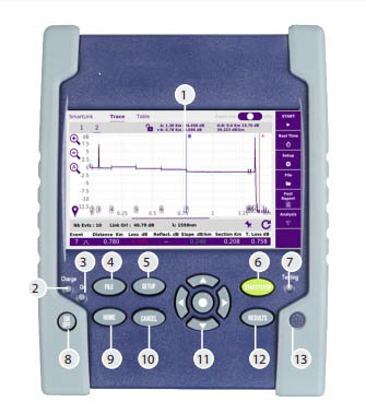 光衰整治测试仪 型号:VIAVI SmartOTDR100B 库号：D408780
