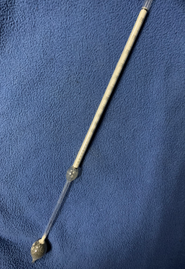 波美比重计 定做 型号:YL288-2.5-3.5库号：D181222