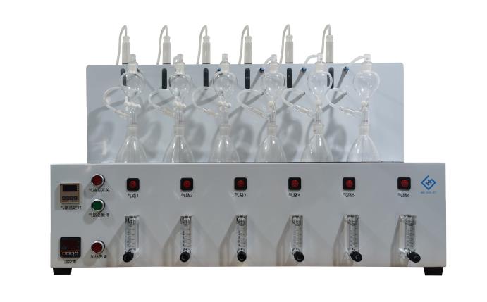 水质硫化物酸化吹气仪  型号:TH10-600S