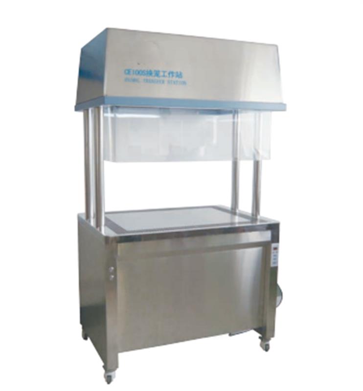 不锈钢换笼工作站 碰塑材质 型号:CE100