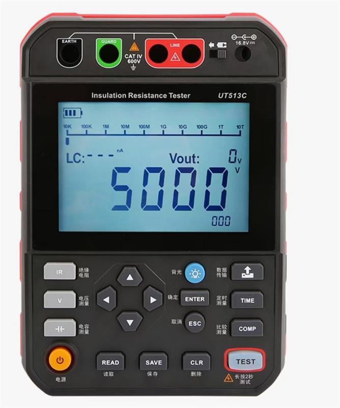 绝缘电阻测试仪 型号:UT513C