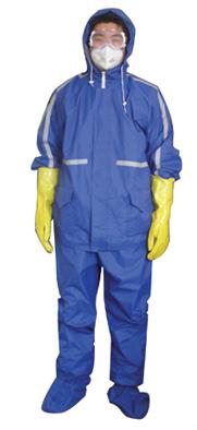 耐酸碱分体防护服