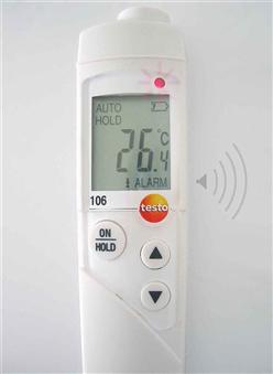 快速测温仪/笔式温度计德图 型号:testo-106	 库号：M400662