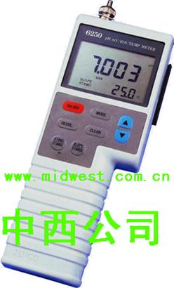 便携式PH计 型号:PH-6250