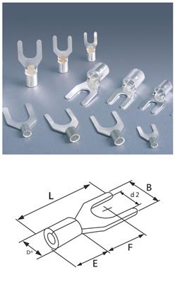 冷压接线端头 型号:LH71-UT1.5-3库号：M403403