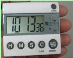 双通道计时定时器（手掌型）