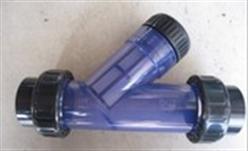 PVC材质Y型过滤器 DN40
