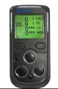 泵吸式四合一气体检测仪（可燃，O2，CO，H2S）