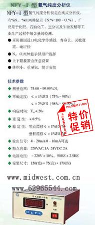 氮气纯度分析仪(99.99%)