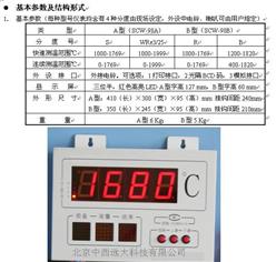 智能测温仪(适合于小型厂和小炉子情况下使用)