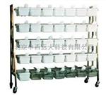 不锈钢小鼠饲养架 M3-70型双面挂式小鼠笼（笼盒+笼架） 室内供氧