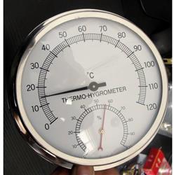 圆形指针式不锈钢温湿度表 型号:Thermo-hygrometer