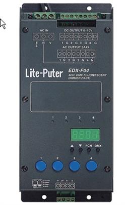 环境灯光控制系统/四回路日光灯调光器